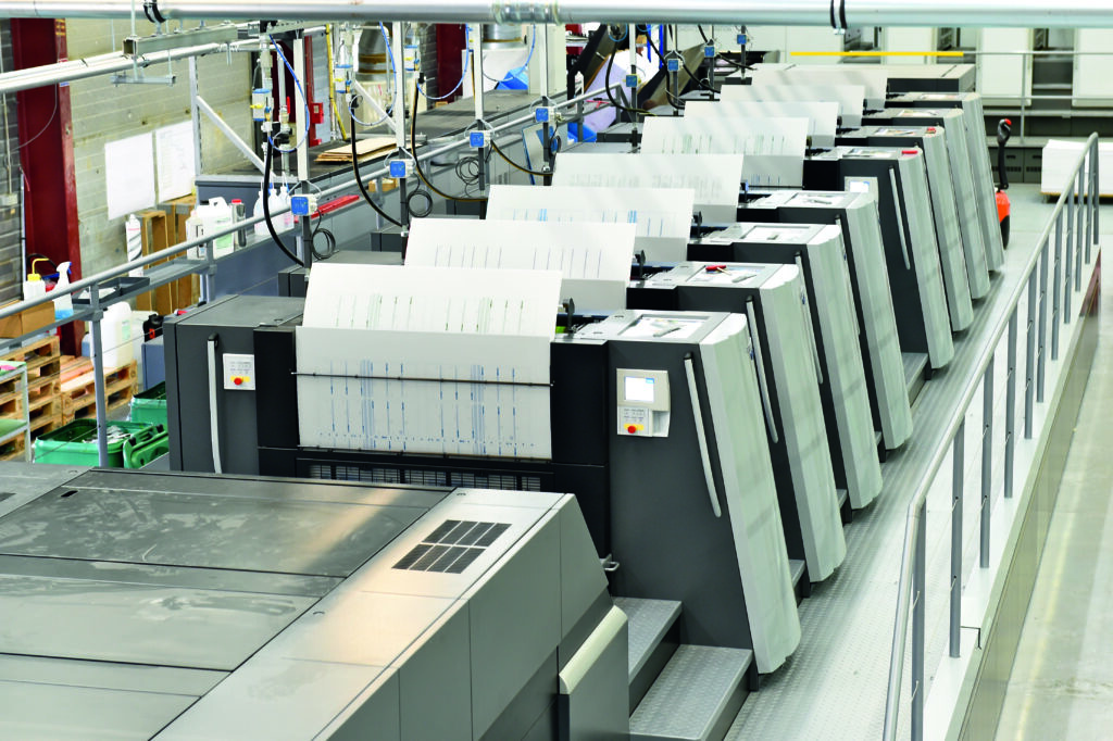 machine d'impression offset