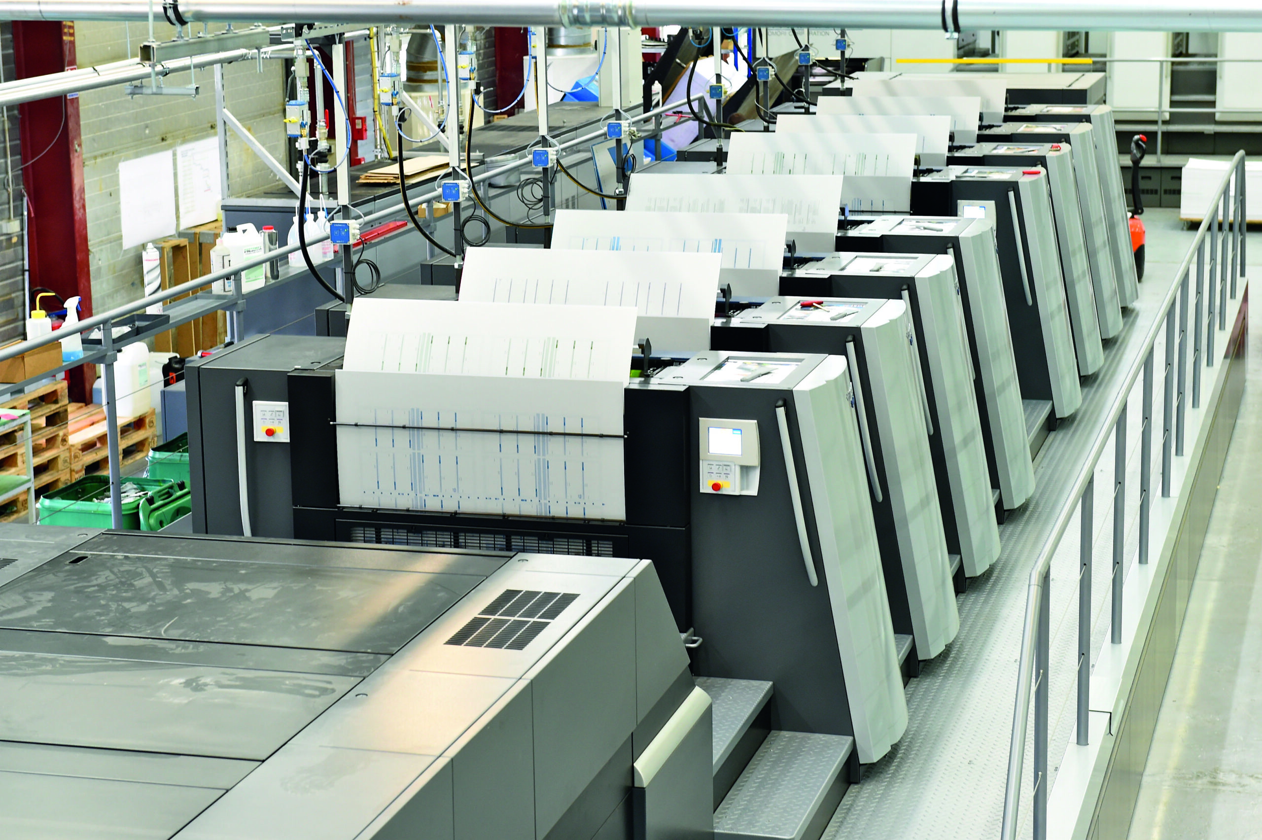 machine d'impression offset